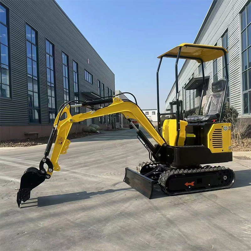 garden mini excavator carbon steel