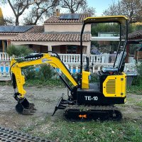 tractor excavator compact design