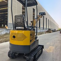crawler mini excavator narrow space work