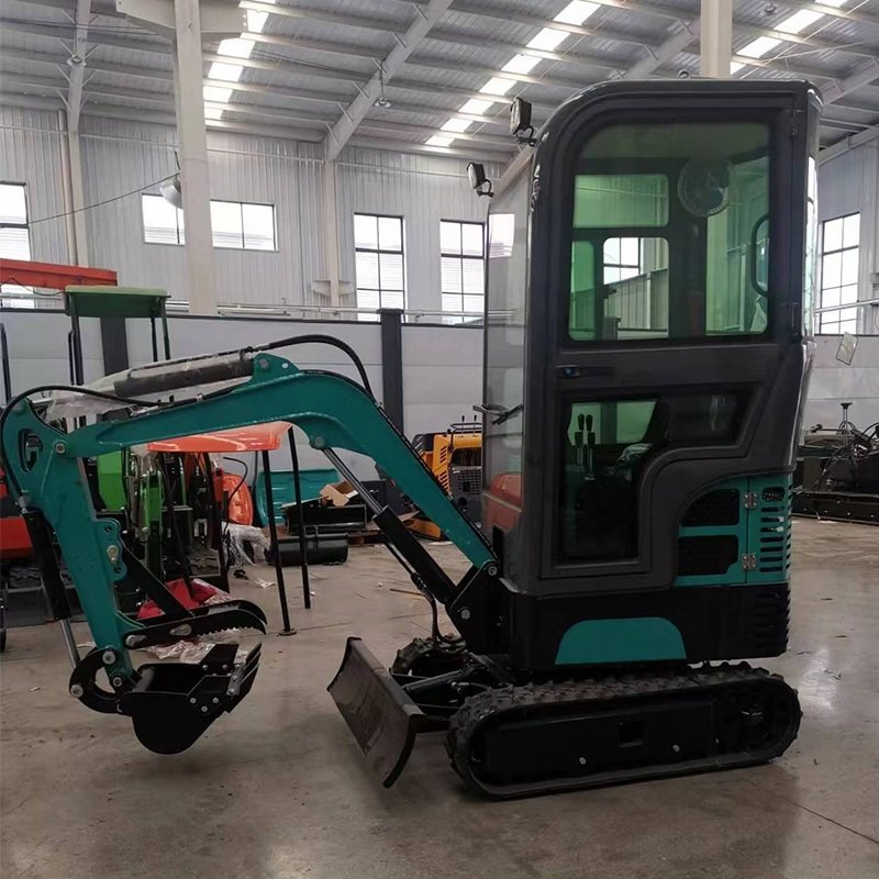 compact excavator telescopic chassis