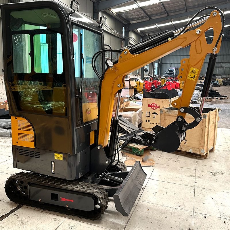 hydraulic mini excavator control system