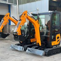mini excavator reinforced chassis