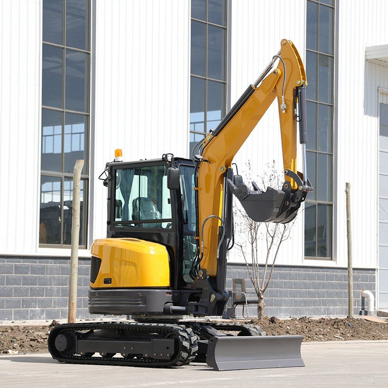 4 Ton Mini Excavator Construction Machine