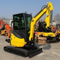 mini excavator fuel efficient design