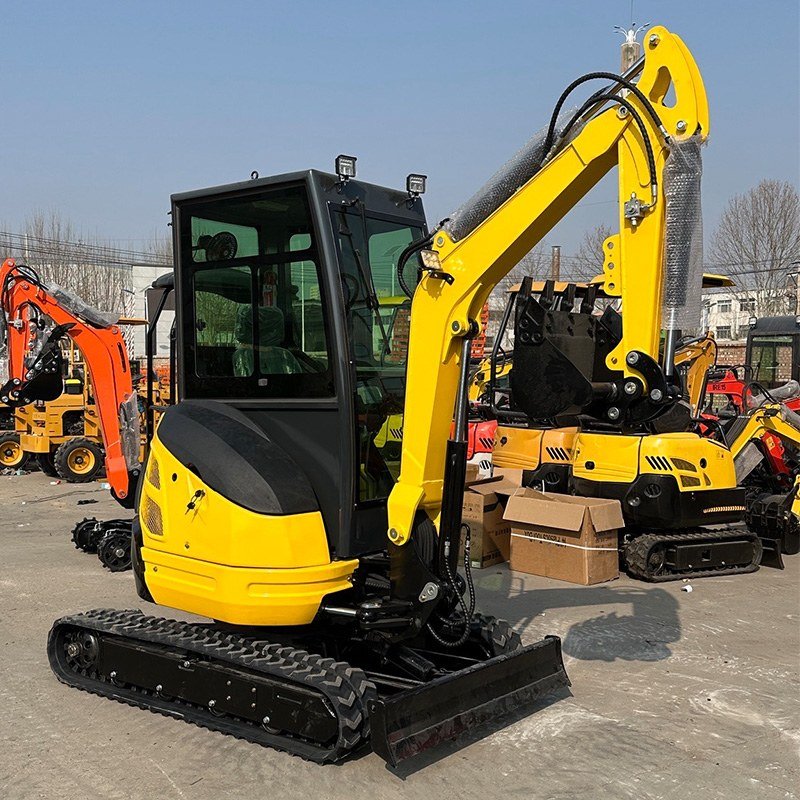 mini excavator fuel efficient design
