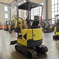 compact excavator narrow space operation