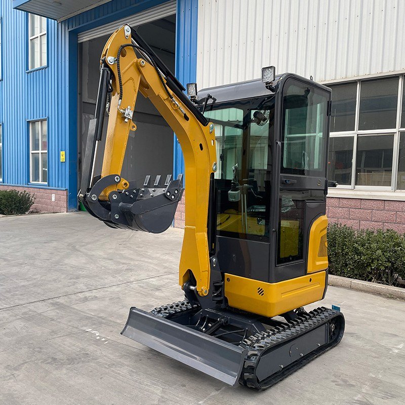compact excavator maintenance access