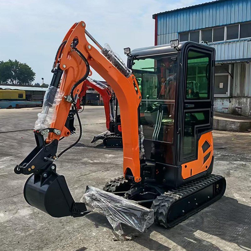 mini excavator cab optional