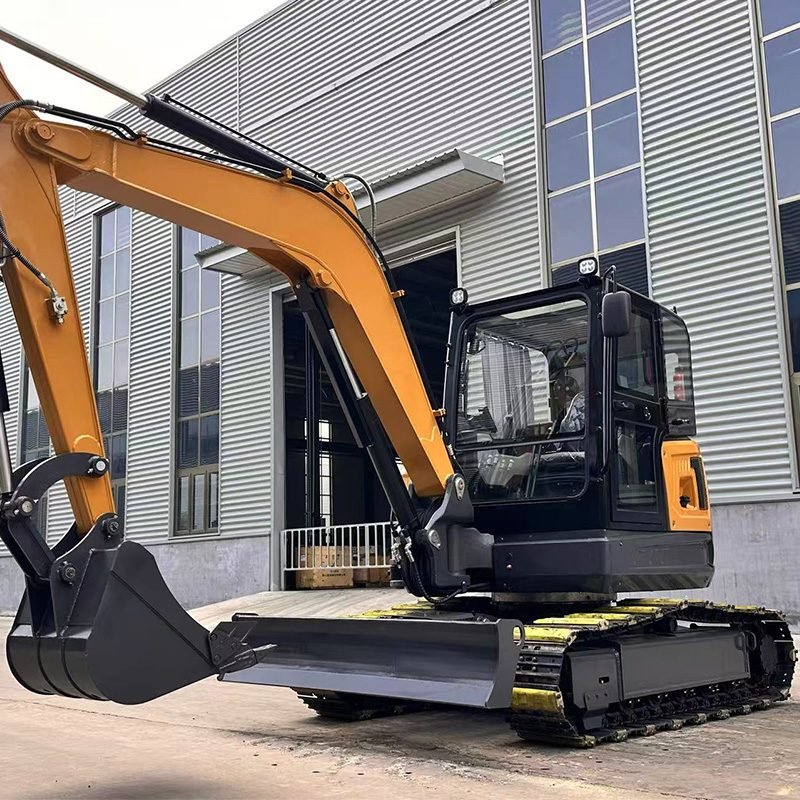 6.5 Ton Mini Excavator Steel Tracks