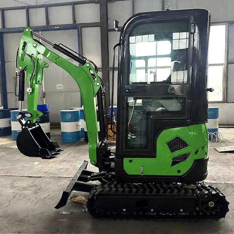 compact crawler excavator machine