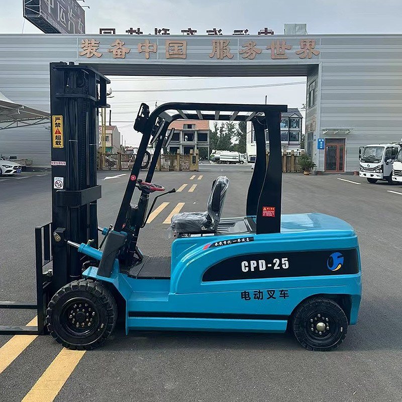 industrial electric forklift machine