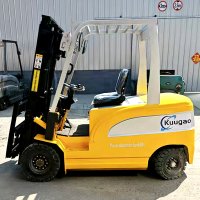 industrial electric forklift operation