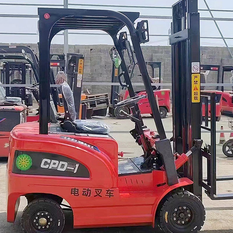 small electric forklift tight spaces