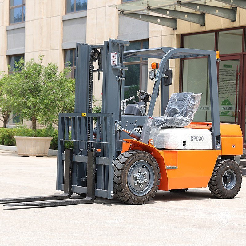 warehouse diesel forklift