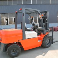 forklift with LCD display