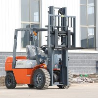 logistics handling forklift