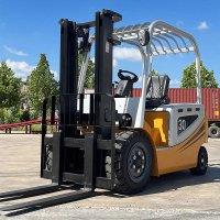 battery powered forklift machine