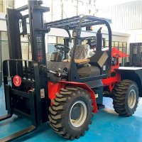 hydraulic rough terrain forklift