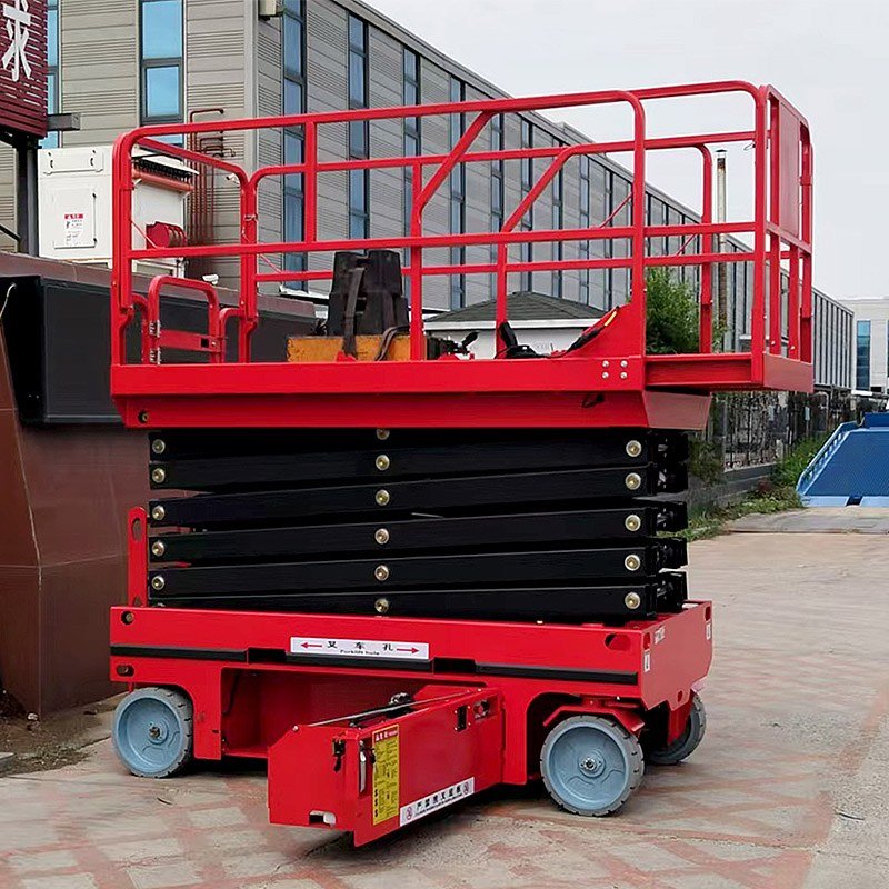 Electric scissor lift control system