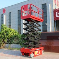 12m scissor lift maintenance work