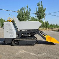 rubber track dumper