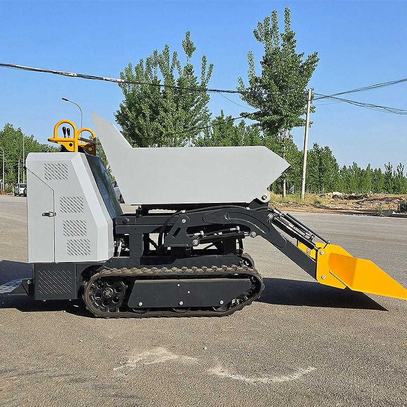 rubber track dumper