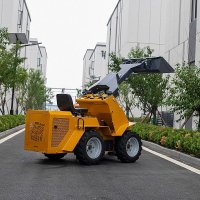 small loader construction site