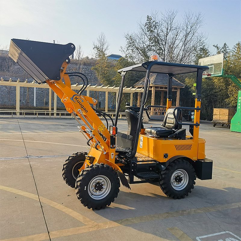 compact battery powered loader