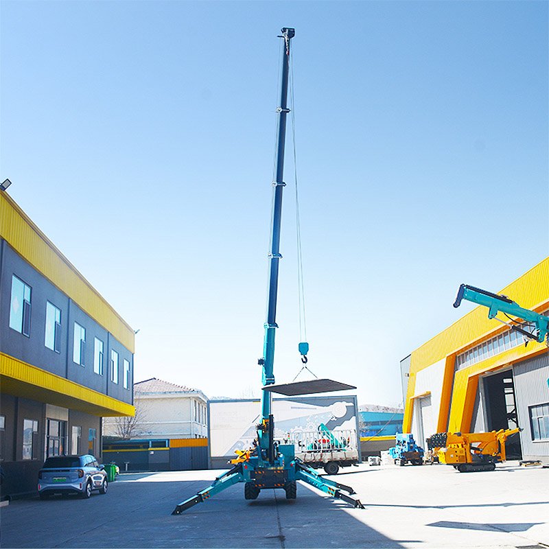 5 Ton Spider Crane crawler lifting machine