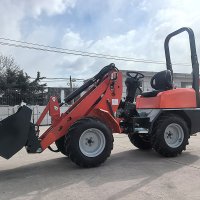 four wheel drive loader machine