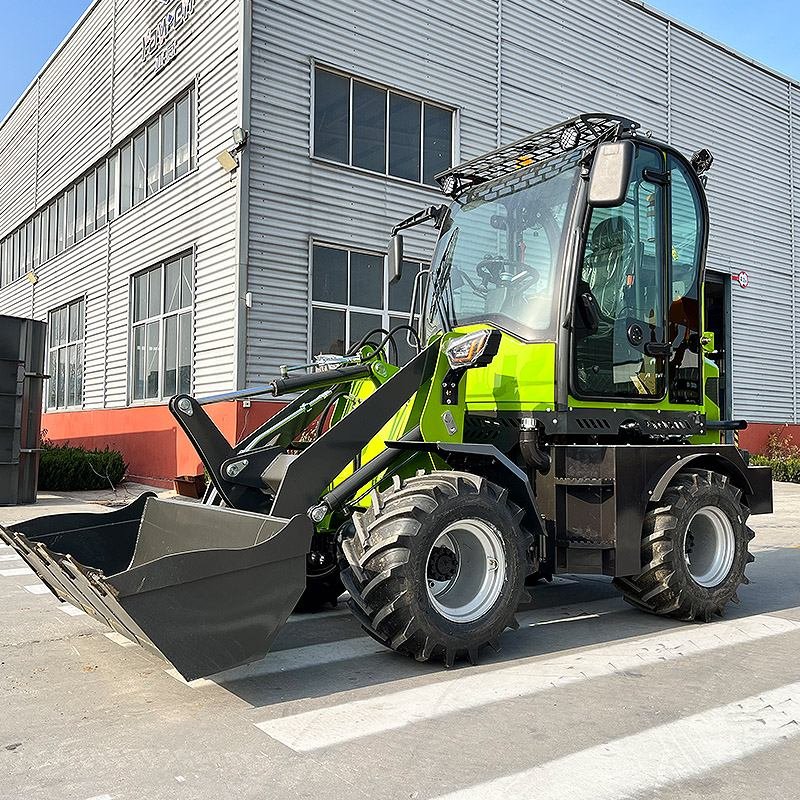 rugged tire wheel loader