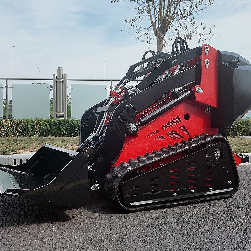 compact crawler skid steer loader