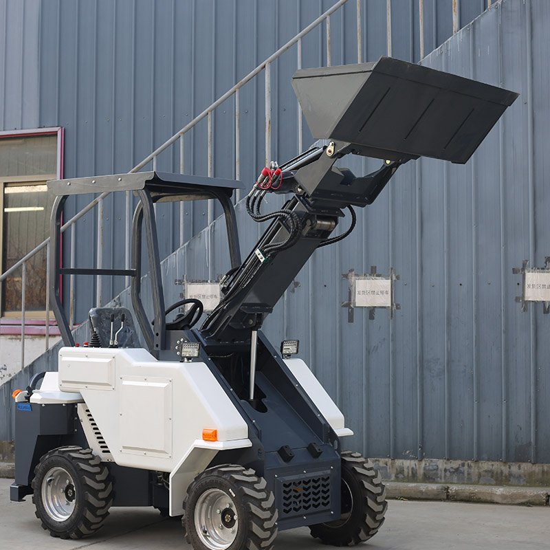 compact loader machine construction