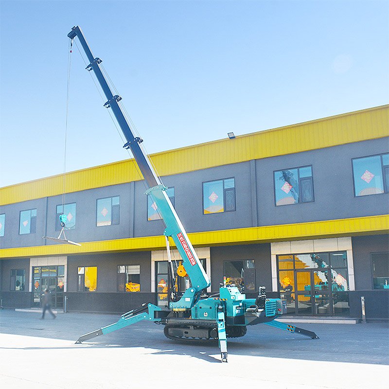 Spider crane hydraulic outrigger system