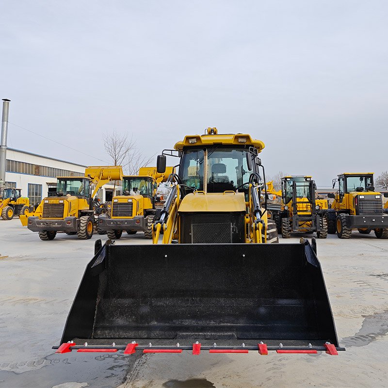 large capacity backhoe loader