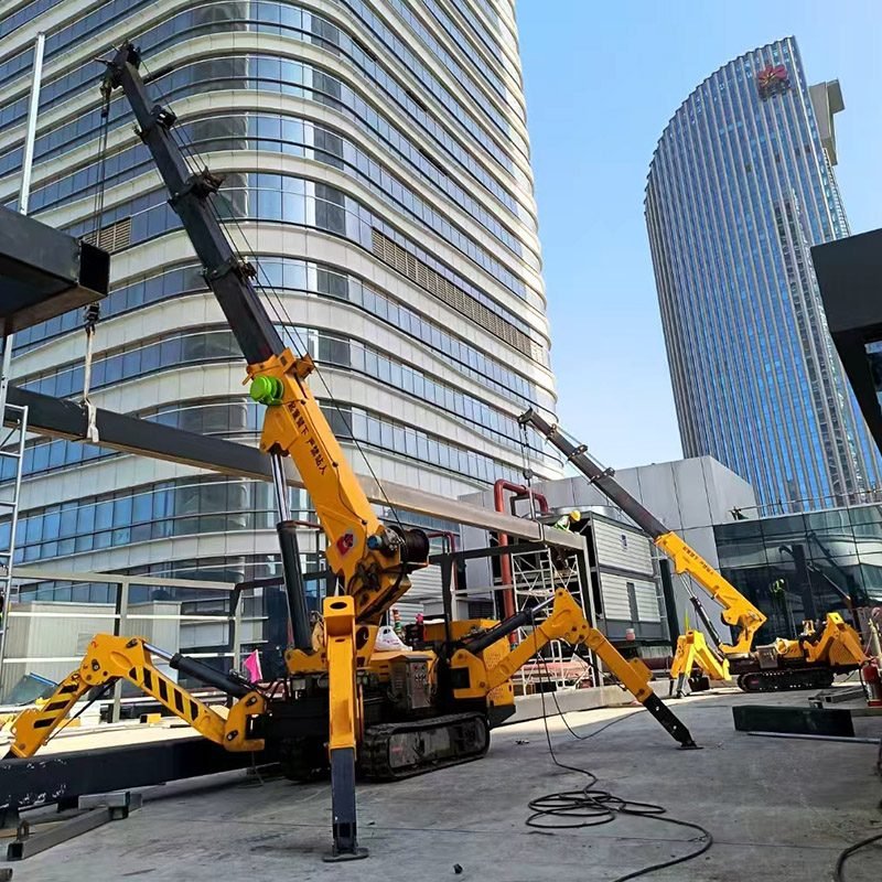 3 Ton Spider Crane mini crawler crane
