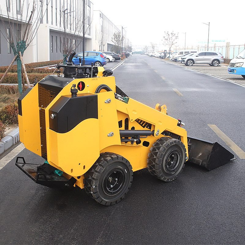 crawler skid steer loader terrain