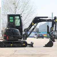 Mini Excavator with 92° Boom Swing