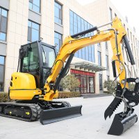 3.5 Ton Mini Excavator Trenching