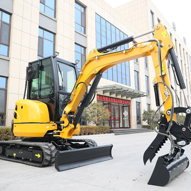 3.5 Ton Mini Excavator Trenching