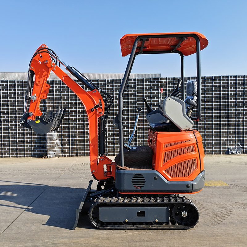 mini excavator farm use machine