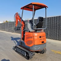 mini excavator 360 rotation
