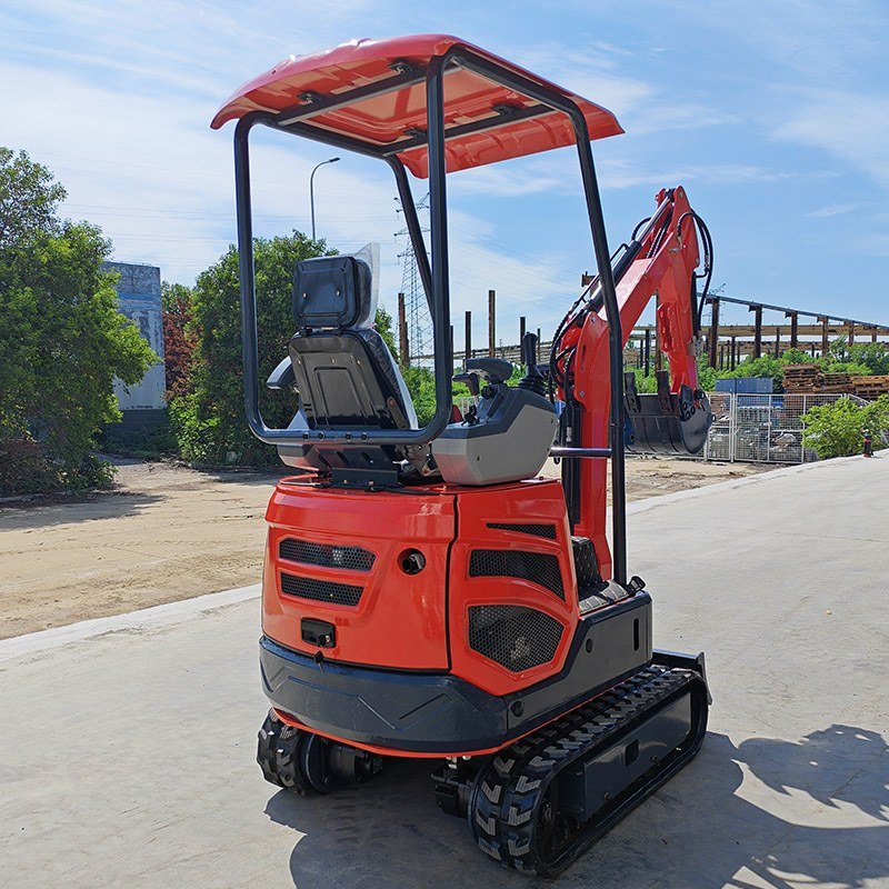 hydraulic mini excavator control