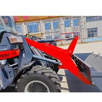 backhoe loader with front bucket