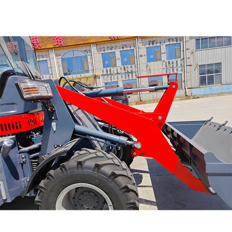 backhoe loader with front bucket