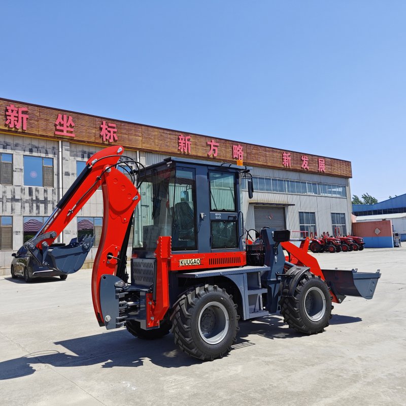 loader backhoe machine