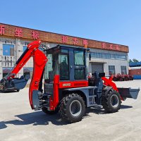 heavy duty loader backhoe