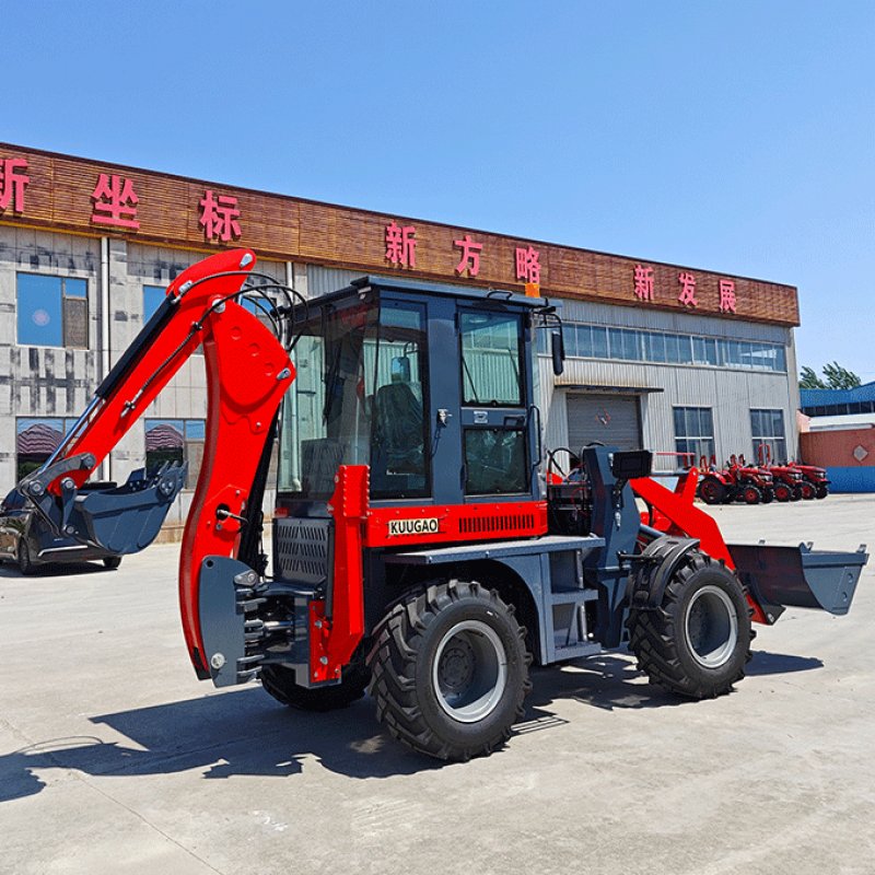 heavy duty loader backhoe