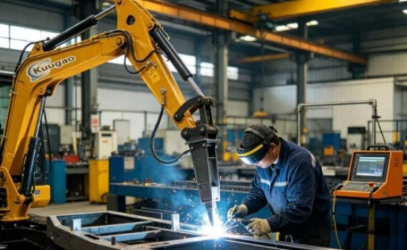 How Kuugao conducts comprehensive inspections on every mini excavator before overseas shipment:
