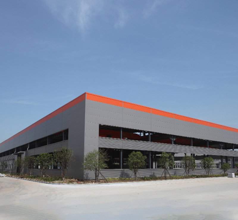 Bâtiment métallique préfabriqué à structure lourde en acier, à plusieurs étages, à usage de bureaux, commerciaux ou industriels, à vendre